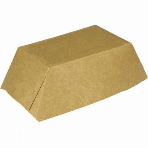 Barcute din carton, 800 CC, Kraft Natur, 215 x 150 x 52 mm/ 250 set/ 2 bax [3]