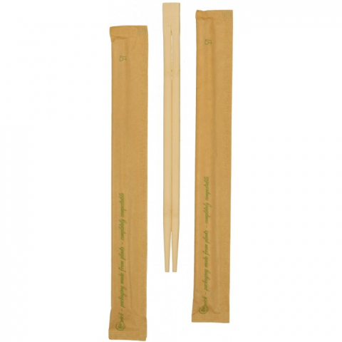 Accesorii - Bete Eco Lemn, Asia Food, Natur, 210 x 5 mm/ 100 set/ 20 bax