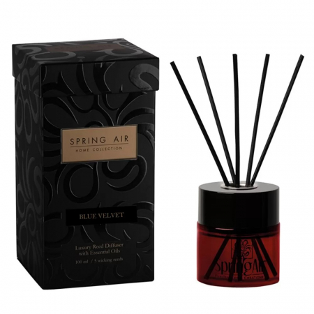Odorizante Lichide - Blue Velvet, Odorizant ambiental cu betisoare 100 ml