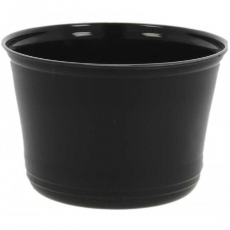 Articole din Plastic PP - Bol PP, 473 CC/ 16 Oz, Negru, D114 x H75 mm/ 50 set/ 10 bax