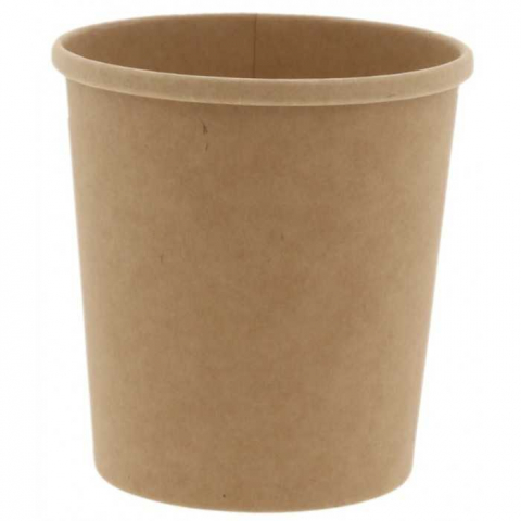 Boluri - Bol 470 CC/ 16oz, Kraft Natur, D98 x H102 mm/ 25 set/ 20 bax