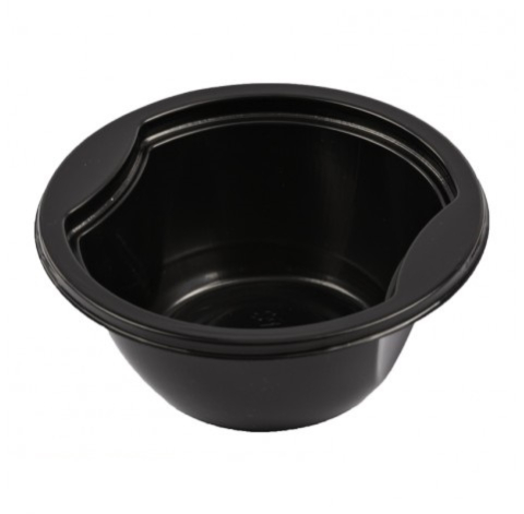 Ambalaje si Consumabile - Bol Termosudabil 500 ml, Negru, D150 x 50 mm/ 360 bax