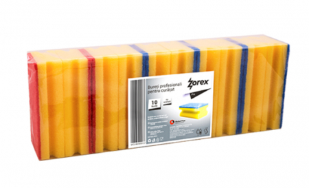 Articole pentru Curatenie - Bureti Vase, Jumbo/ 10 set/ 10 bax