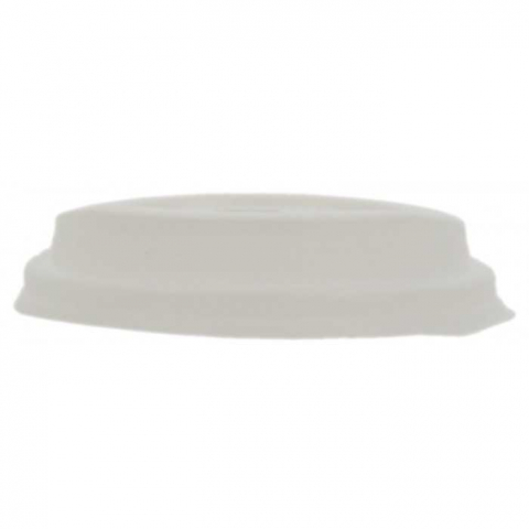 Capac CPLA, 8oz, Alb, D80 x H20 mm/ 100 set/ 10 bax [3]