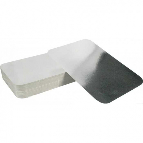 Capac Caserole Aluminiu Dreptunghiulare 4000 CC, 307 x 207 mm/ 100 set/ 5 bax [1]