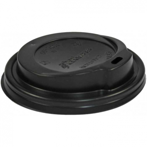 Capac 12oz/ 16oz, Negru, D90 x H20 mm/ 100 set/ 10 bax [2]