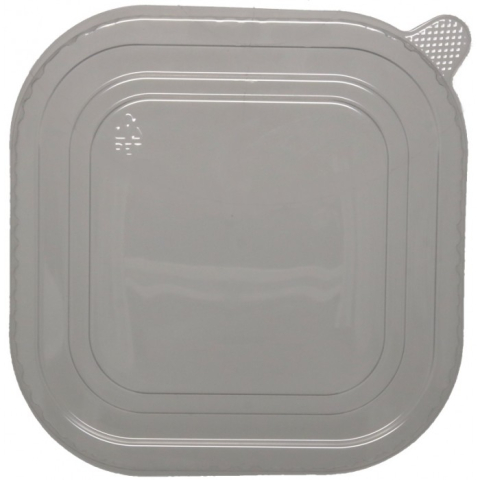 Capac PET, Transparent, 170x170x25mm/ 50 set/ 6 bax [1]