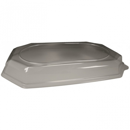 Articole din Plastic PP - Capac Platou Mare, Transparent, 550 x 360 x 63 mm/ 10 set/ 5 bax