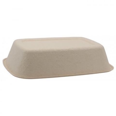 Caserola Bio Dreptunghiulara 1000 CC, Natur, 225 x 160 x 55 mm/ 50 set/ 6 bax [3]