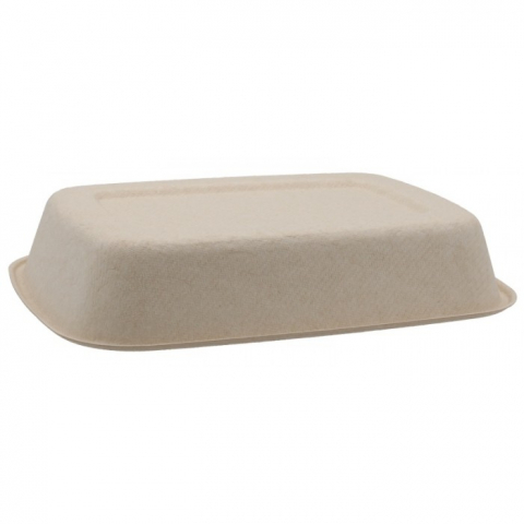 Caserola Bio Dreptunghiulara 750 CC, Natur, 225 x 160 x 45 mm/ 50 set/ 6 bax [3]