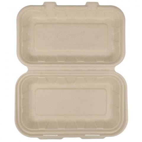 Caserola Bio Meniu Mare, Natur, 240 x 147 x 60 mm/ 50 set/ 10 bax [4]