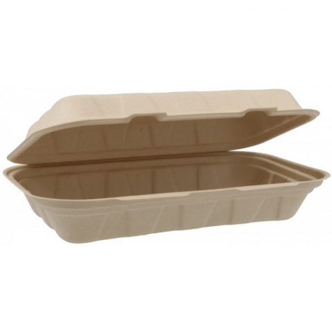 Caserole - Caserola Bio Meniu Mare, Natur, 240 x 147 x 60 mm/ 50 set/ 10 bax