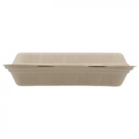 Caserola Bio Meniu Mare, Natur, 240 x 147 x 60 mm/ 50 set/ 10 bax [3]