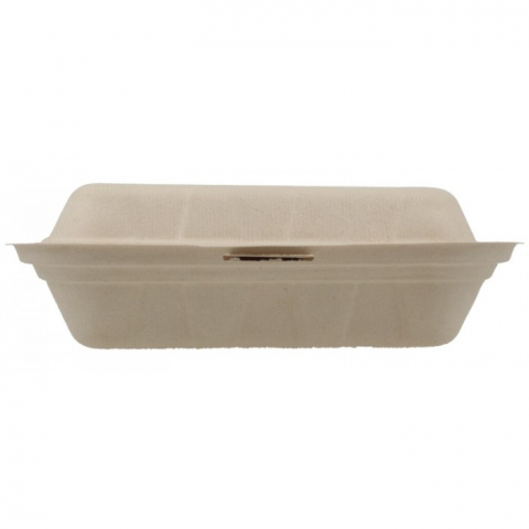 Caserola Bio Meniu Mic, Natur, 185 x 155 x 60 mm/ 50 set/ 10 bax [3]