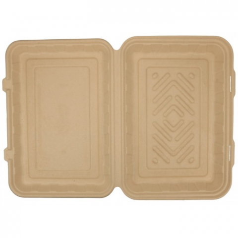 Caserola Bio, Tava, Natur, 325 x 235 x 60 mm/ 25 set/ 4 bax [2]