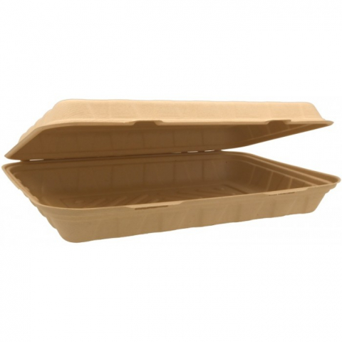 Caserole - Caserola Bio, Tava, Natur, 325 x 235 x 60 mm/ 25 set/ 4 bax