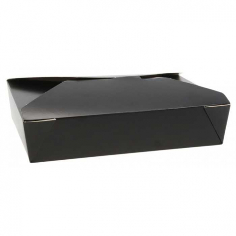 Caserole - Caserola Cu 4 Clapete 1000 CC, Negru, 215 x 160 x 50 mm/ 50 set/ 4 bax