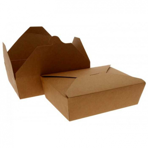 Caserola Cu 4 Clapete 1300 CC, Natur, 215 x 160 x 63 mm/ 50 set/ 4 bax [1]
