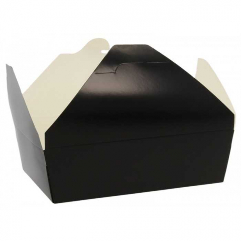 Caserola Cu 4 Clapete 1300 CC, Negru, 215 x 160 x 63 mm/ 50 set/ 4 bax [2]