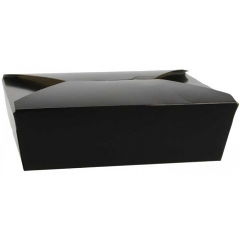 Caserole - Caserola Cu 4 Clapete 1300 CC, Negru, 215 x 160 x 63 mm/ 50 set/ 4 bax