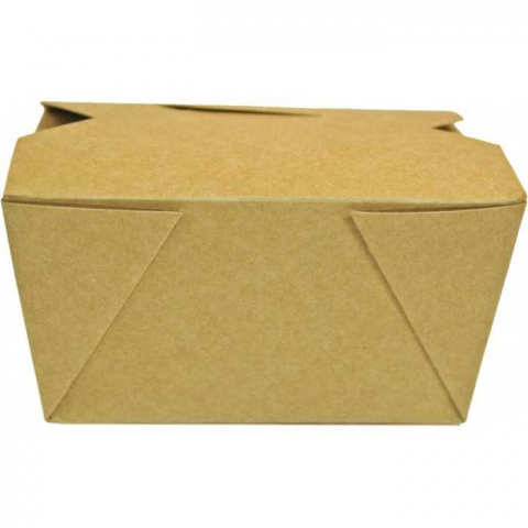 Caserola Cu 4 Clapete 600 CC, Natur, 130 x 105 x 64 mm/ 50 set/ 4 bax [3]