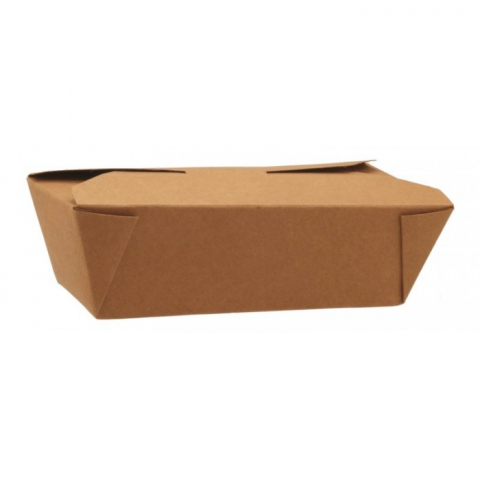 Caserole - Caserola Cu 4 Clapete 750 CC, Natur, 185 x 90 x 55 mm/ 75 set/ 9 bax