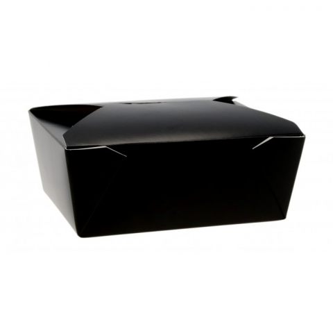 Caserola Cu 4 Clapete 900 CC, Negru, 175 x 140 x 63 mm/ 50 set/ 4 bax [2]