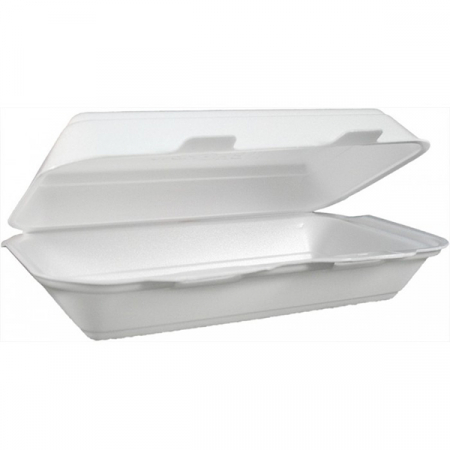 Articole din XPS - Caserola Meniu Mare XPS, Alba, 240 x 155 x 70 mm/ 100 set/ 2 bax