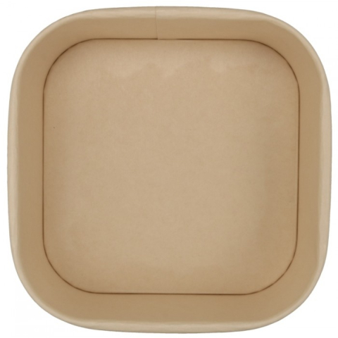 Caserola Salata Bambus + PLA 170X170X65mm 1230cc/ 50 set/ 6 bax [1]