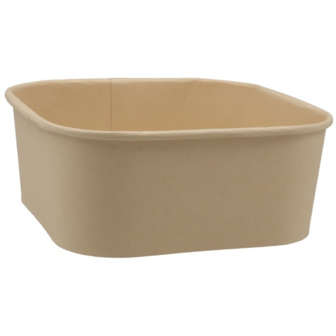 Caserola Salata Bambus + PLA 170X170X65mm 1230cc/ 50 set/ 6 bax [3]