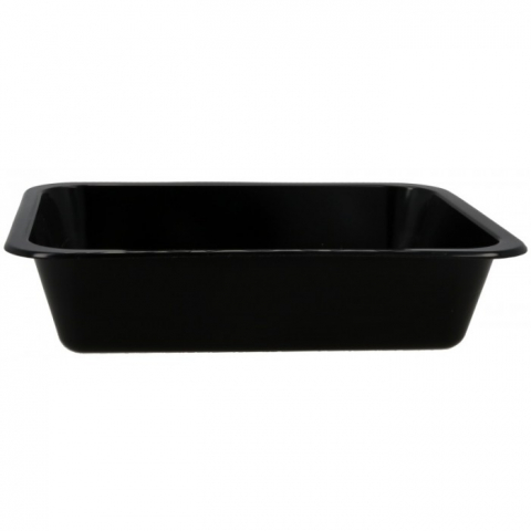 Caserola Termosudabila 1 Compartiment, Neagra, 227 x 178 x 50 mm/ 300 bax [1]