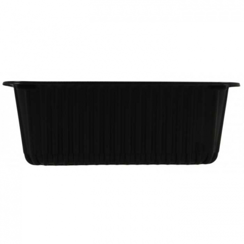 Caserola Termosudabila 1 Compartiment, Neagra, 227 x 178 x 80 mm/ 280 bax [2]