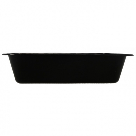 Caserola Termosudabila 1 Compartiment, Neagra, 227 x 178 x 50 mm/ 300 bax [2]