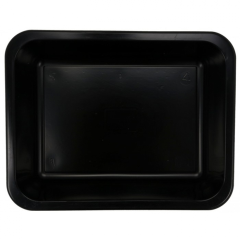 Caserola Termosudabila 1 Compartiment, Neagra, 227 x 178 x 50 mm/ 300 bax [4]