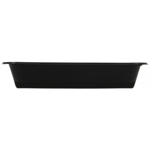 Caserola Termosudabila 1 Compartimente, Neagra, 227 x 178 x 45 mm/ 200 bax [2]