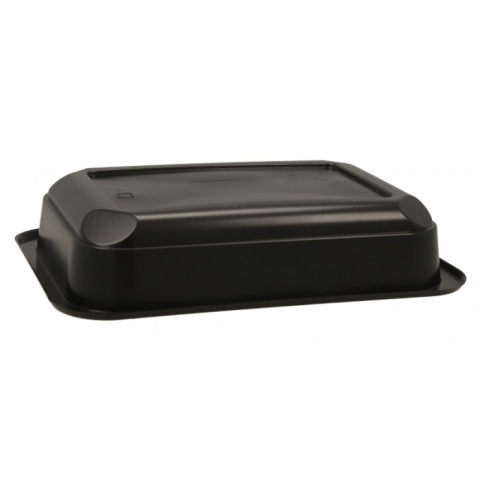 Caserola Termosudabila, Neagra, 187 x 137 x 36 mm/ 600 bax [4]