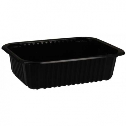 Articole Termo-Sudare - Caserola Termosudabila, Neagra, 187 x 137 x 50 mm/ 540 bax