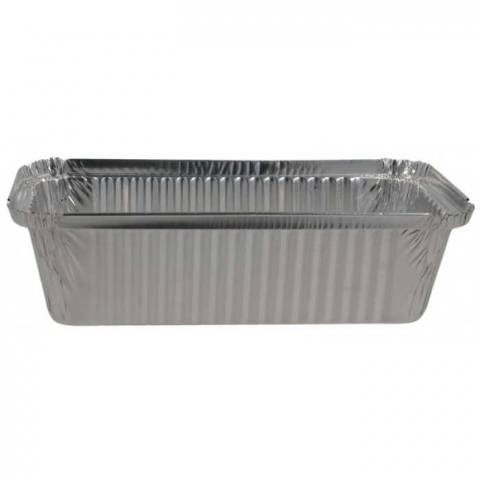 Caserole Aluminiu Dreptunghiulare 1000 CC, 218 x 112 x 63 mm/ 100 set/ 10 bax [1]