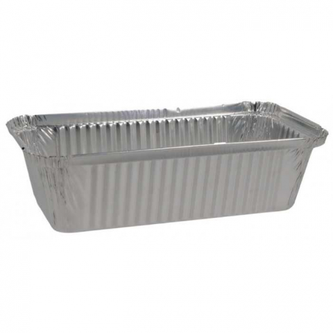 Articole din Aluminiu - Caserole Aluminiu Dreptunghiulare 1000 CC, 218 x 112 x 63 mm/ 100 set/ 10 bax