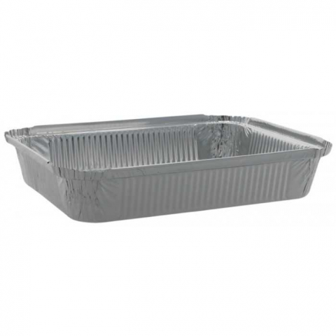 Articole din Aluminiu - Caserole Aluminiu Dreptunghiulare 1125 CC, 227 x 177 x 35 mm/ 100 set/ 10 bax