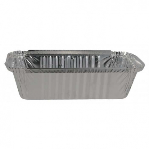 Caserole Aluminiu Dreptunghiulare 685 CC, 204 x 114 x 55 mm/ 100 set/ 10 bax [1]