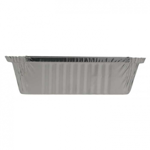 Caserole Aluminiu Dreptunghiulare 685 CC, 204 x 114 x 55 mm/ 100 set/ 10 bax [2]