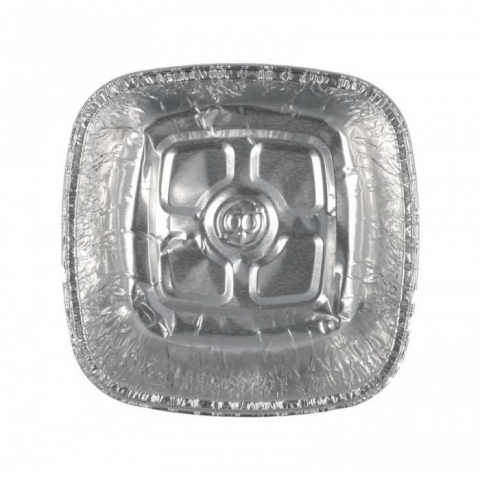 Caserola Aluminiu 120g, 108 x 108 x 42 mm/ 100 set/ 10 bax [4]