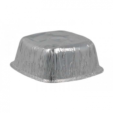Caserola Aluminiu 120g, 108 x 108 x 42 mm/ 100 set/ 10 bax [3]