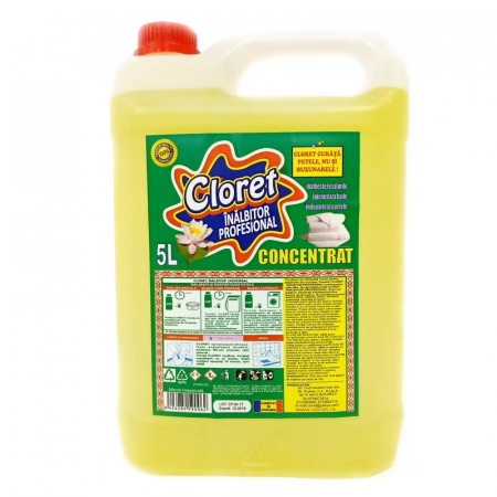 Detergenti Universali - Clor Parfumat 5L, Cloret/ 1 buc