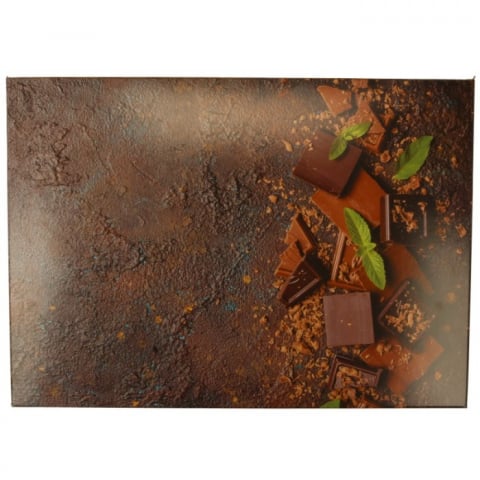 Cutie Carton + Aur Choco, Maro, 350 x 250 x 80 mm/ 62 set/ 1 bax [2]