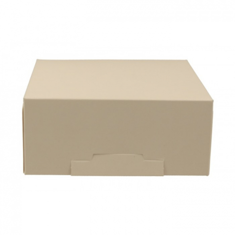 Cutii Prajituri - Cutie Carton Ca White, Alb, 140 x 140 x 60 mm/ 50 set/ 6 bax