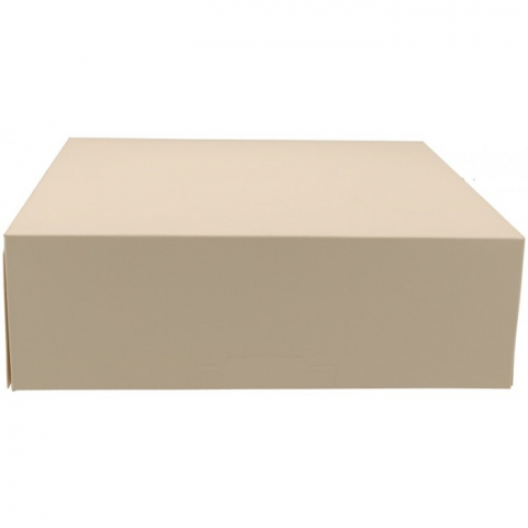 Cutii Prajituri - Cutie Carton Ca White, Alb, 250 x 250 x 80 mm/ 25 set/ 6 bax
