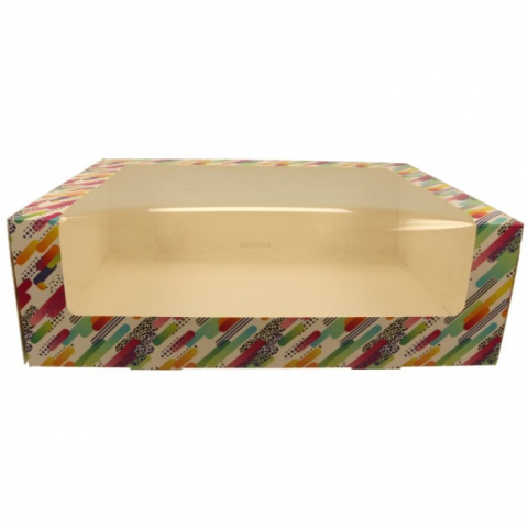 Cutii Tort - Cutie Carton + FTL, Art line, 410 x 310 x 130 mm/ 25 set/ 2 bax