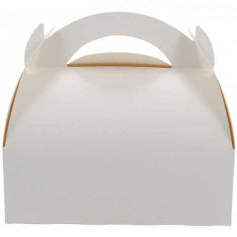 Cutii Prajituri - Cutie Carton White 170 x 100 mm/ 50 set/ 6 bax